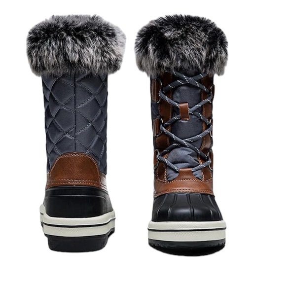 Vepose Shoes - Vepose Women's 974A Snow Boots Waterproof Comfortable Mid Calf Boots